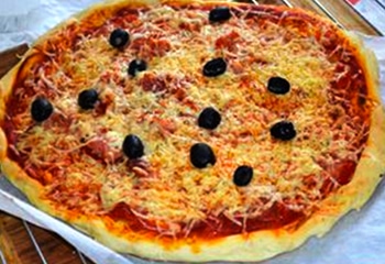 pizza fromage Serverette
